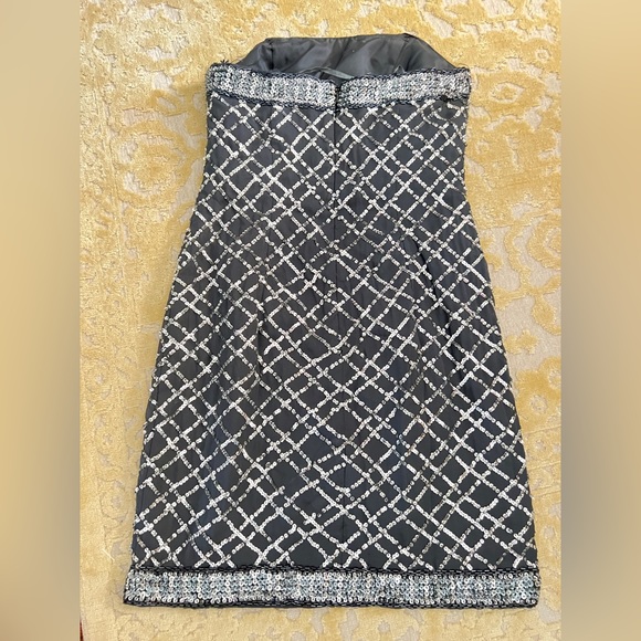 Silk Sequence & Gemstone Dress - Picture 3 of 7